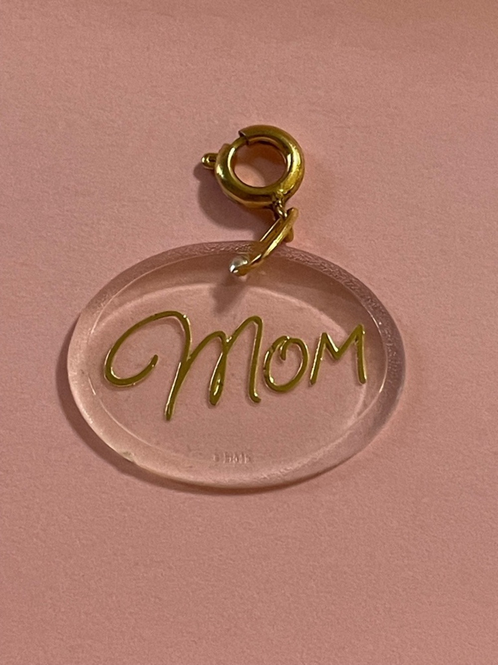 Vintage Mom Charm Pendant #9967